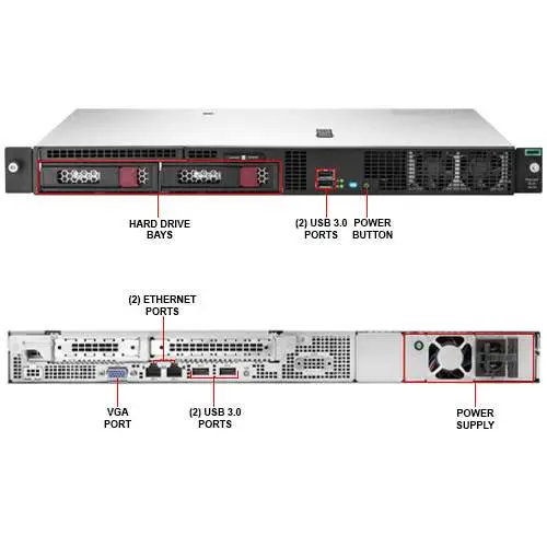 سرور HPE DL20 G10