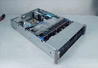 تعویض حافظه رم سرور HP DL380 G9