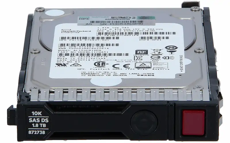 هارد سرور HP 1.8TB 10K 12G
