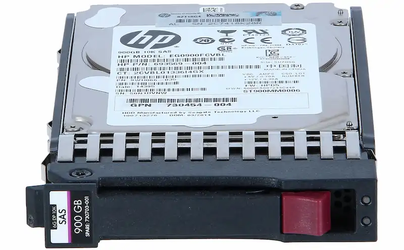 هارد استوریج HPE MSA 900GB 15K