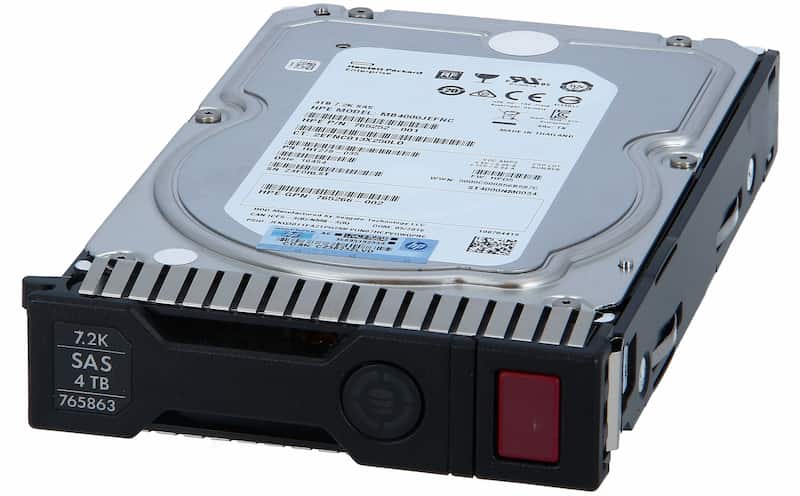 هارد سرور HP 4TB SAS 7.2K 12G LFF
