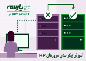 پیکربندی سرور HP