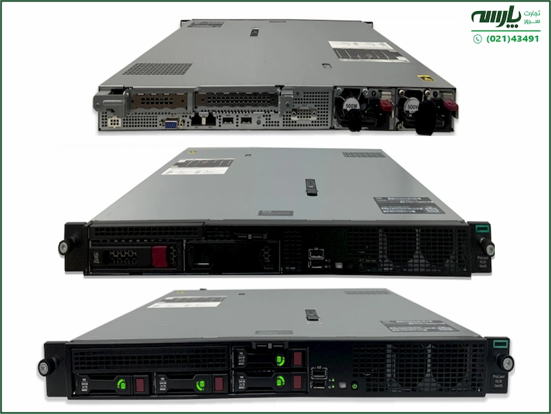سرور رک اچ پی مدل HP ProLiant DL20 G10