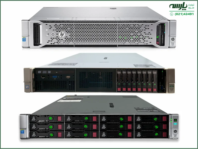 سرورهای رک اچ پی مدل HPE ProLiant DL380 Gen9