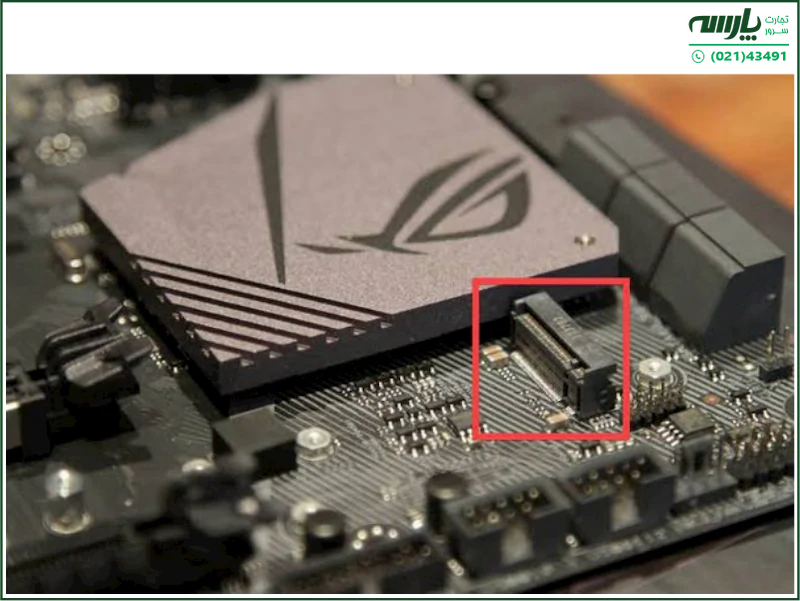 تشخیص اسلات m.2 از NVMe