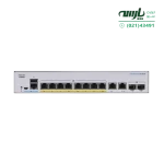 سوئیچ شبکه سیسکو 8 پورت CBS350-8FP-E-2G