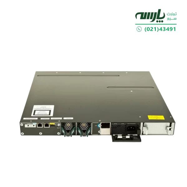 سوئیچ سیسکو 24 پورتی WS-C3560X-24T-L خرید سوئیچ‌ سری Cisco Catalyst 3560-X و 24 پورت اترنت 10/100/1000 رکمونت 256MB فلش 64 مگابایت قیمت فروش WS-C3560X-24T-L