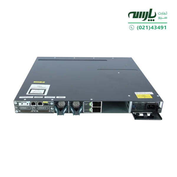 سوئیچ مدیریتی شبکه سیسکو 24 پورت WS-C3750X-24P-S