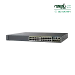 سوئیچ سیسکو 24 پورتی WS-C2960S-24PS-L خرید سوئیچ Cisco Catalyst 2960-S با 24 پورت 10/100/1000 و 4 پورت SFP ظرفیت 176 و قابل استک قیمت فروش WS-C2960S-24PS-L