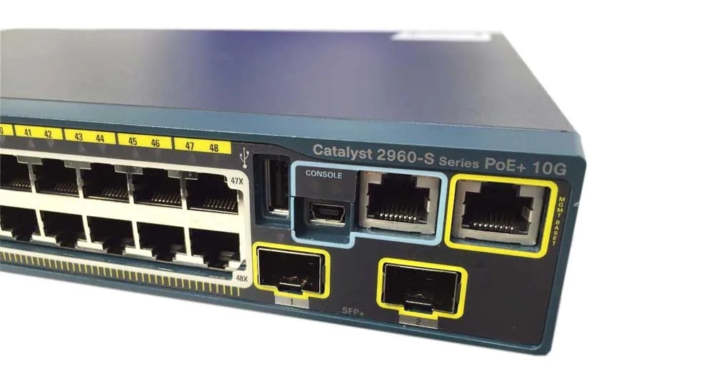 خرید سوئیچ شبکه سیسکو 48 پورت WS-C2960S-48LPD-L