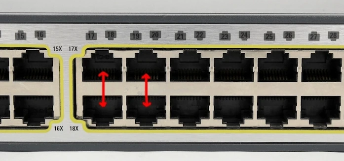 سوئیچ سیسکو 48 پورت WS-C3750G-48PS-E