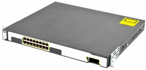 فروش سوئیچ سیسکو 16 پورت WS-C3750G-16TD-E