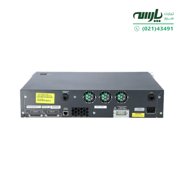 WS-C3750G-24WS-S25 سوئیچ شبکه مدیریتی سیسکو 24 پورت WS-C3750G-24WS-S25