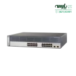 سوئیچ شبکه مدیریتی سیسکو 24 پورت WS-C3750G-24WS-S25