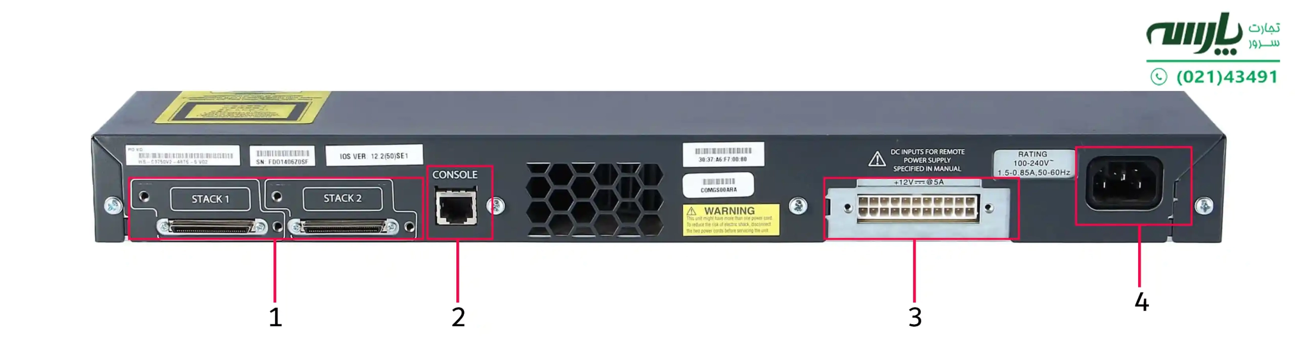 WS-C3750V2-48TS-S