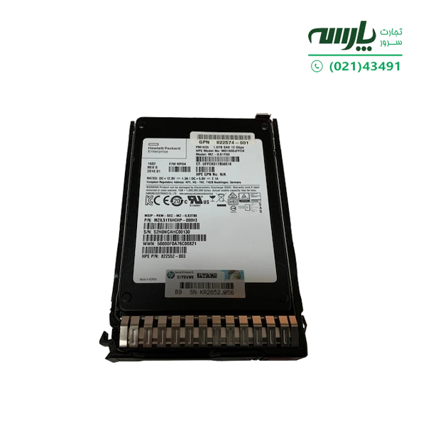 هارد سرور HPE 1.6TB SAS 12G Mixed Use SFF SC Multi Vendor SSD