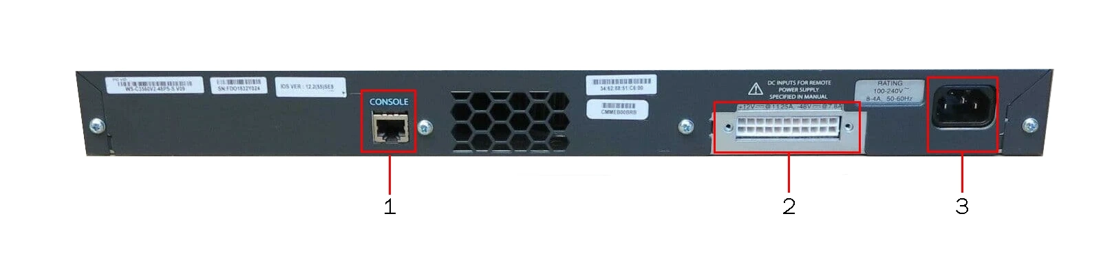 قیمت سوئیچ سیسکو 48 پورت WS-C3560V2-48PS-S