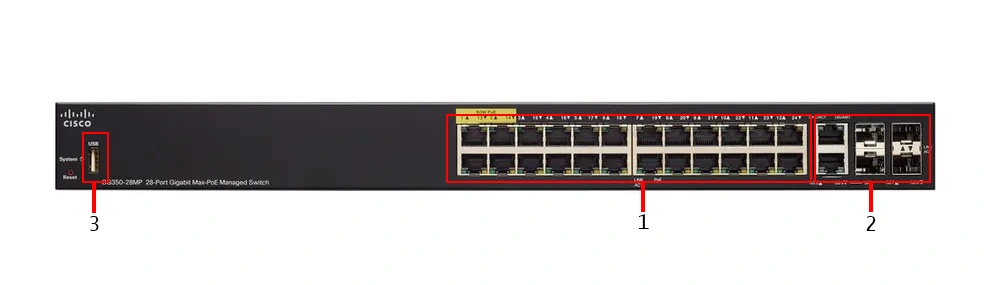 قیمت سوئیچ SG350-28 سیسکو