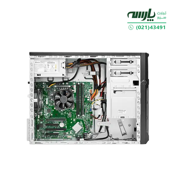 نمای داخلی سرور HPE ProLiant ML30 Gen10 Plus